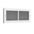 Cool Kitchen C123RW24X6 Baseboard Return Air Grille  White - 24 x 6 in. CO156528
